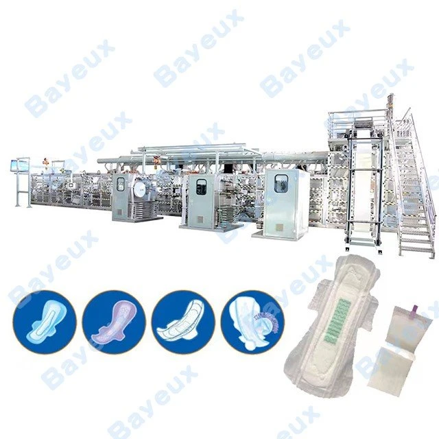 Full Servo Sanitè Napkin machin